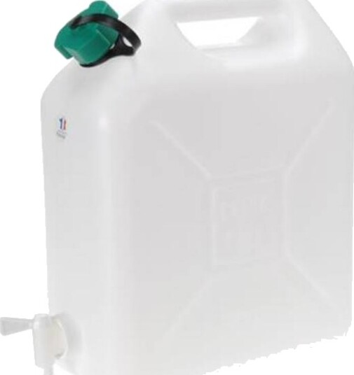 Plastkanne - Plastdunk - Vanndunk Med Tappekran På 10 Liter