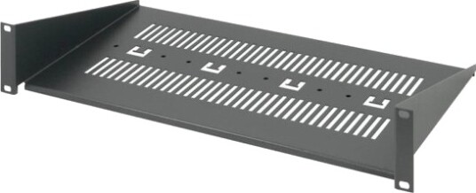 Schroff 19" Hylle 2U 238 Dyp Ral7021 20118784 20118784