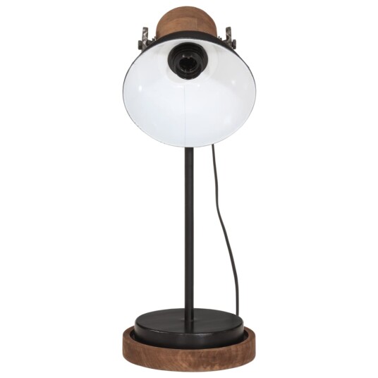Skrivebordslampe 25 W svart 17x17x50 cm E27 Skrivebordslampe 25 W svart 17x17x50 cm E27