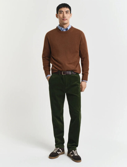 GANT Regular Cord Chinos Green 42 x 32