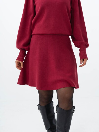 Y.A.S Fonny High Waisted Skirt Rød M Y.A.S Fonny High Waisted Skirt Rød M