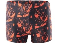 AquaWave Badebukse for barn boksershorts Aquawave Atos Jr, svart og oransje, størrelse 158 AquaWave Badebukse for barn boksershorts Aquawave Atos Jr, svart og oransje, størrelse 158