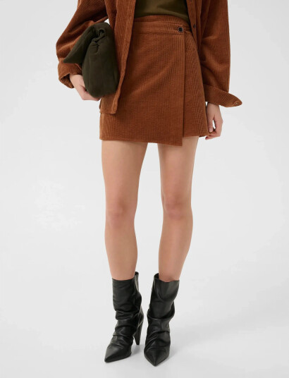 Gestuz Gzcortes Mw Skirt - Brown - 34 Gestuz Gzcortes Mw Skirt - Brown - 34