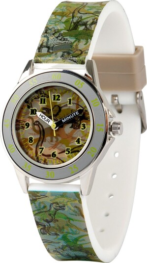 Accutime Barneklokke Med Silikonreim 33 mm Vannavstøtende Jurassic Park