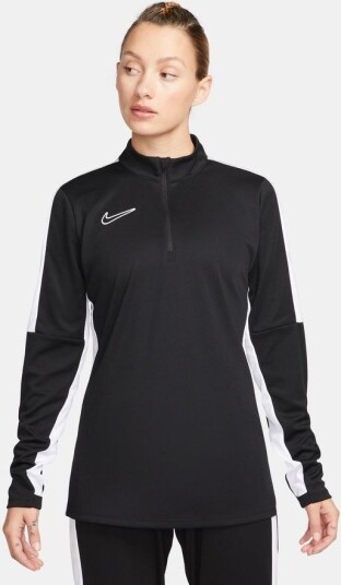 Nike Treningsskjorte Dri fit Academy 23   Svart/hvit Kvinner størrelse X Large