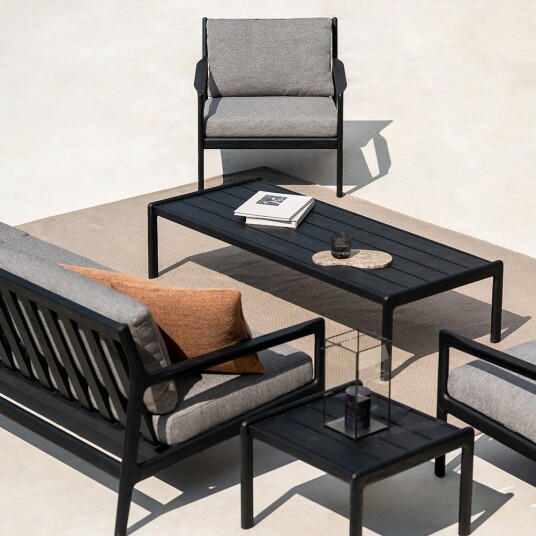 Ethnicraft Jack Sidebord Black