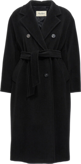 Max Mara Dame Frakker Svart M,