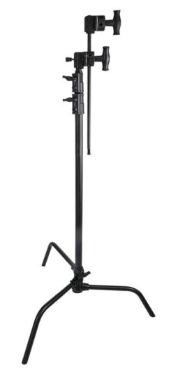 Kupo CT-40MKB Master Series C-Stand Kit Lysstativ m/arm Demonterbar. Black Steel
