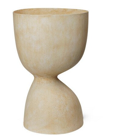 Ferm Living Evoke krukke 70 cm Warm Sand