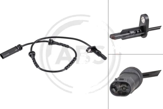 Sensor, ABS A.B.S. 32037 Sensor, ABS A.B.S. 32037