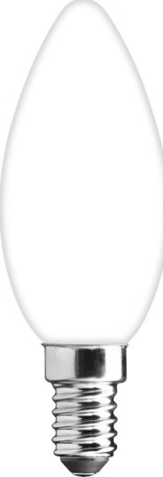 SATIN kronlys matt opal E14 4W dimbar