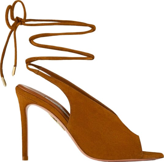 Aquazzura Dame Sko Brun 37 EU,