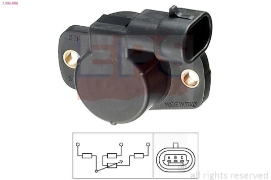 EPS 1.995.096 Sensor, drosselventilstilling