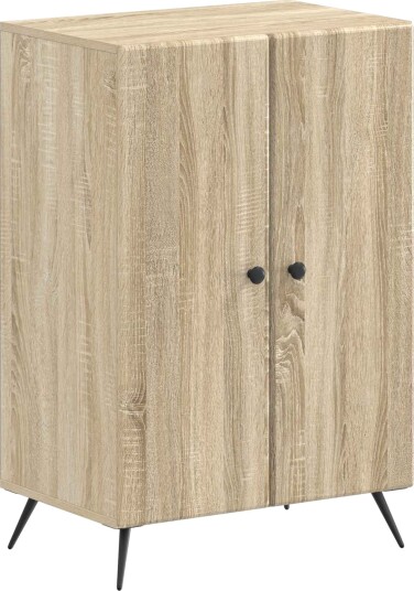 vidaXL Sko Skap BREDA 59,5 x 39,5 x 90 cm Konstruert tre Sonoma eik