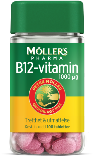 Möller"s Pharma B12 100 stk Möller"s Pharma B12 100 stk