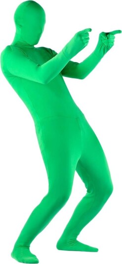 Kroppsdrakt Chromakey - Green Screen Body Suit - 170 cm