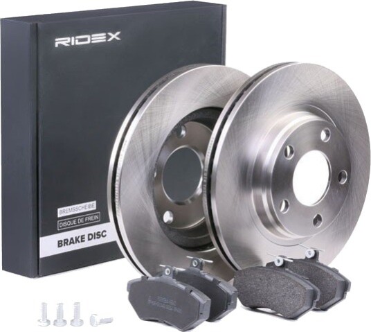 RIDEX 3405B0108 Bremseskiver og -klosser