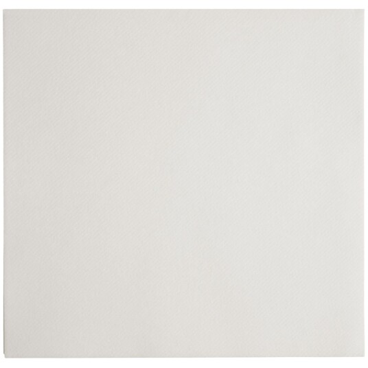 GARCIA DE POU Serviett Arla 40x40cm; 40x40 cm (BxL); Hvit; 50 Stykk / Forpakning