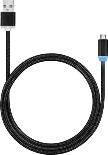 Roline 11.02.8318 1 M Usb A Micro-Usb B Usb 2.0 Hankjønn/Hankjønn Sort