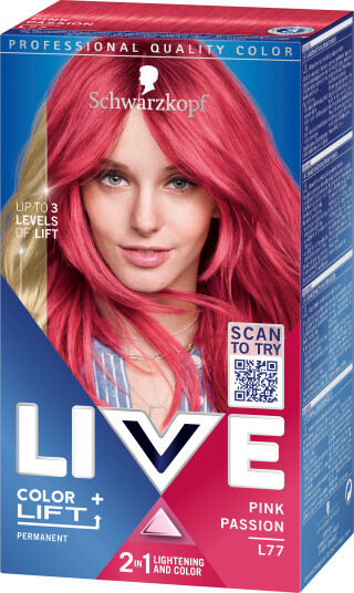 Schwarzkopf LIVE L77 Pink Passion