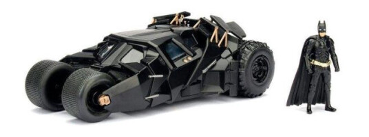Jada Batman The Dark Knight Batmobil 1:24 + Batman 253215005