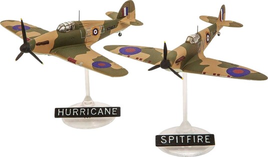 Revell 63771 Spitfire Mk.Ia & Hurricane Mk.I Modellfly Byggesett 1:144