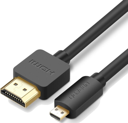 Ugreen Micro HDMI Male To HDMI Male Cable 3m Ugreen Micro HDMI Male To HDMI Male Cable 3m