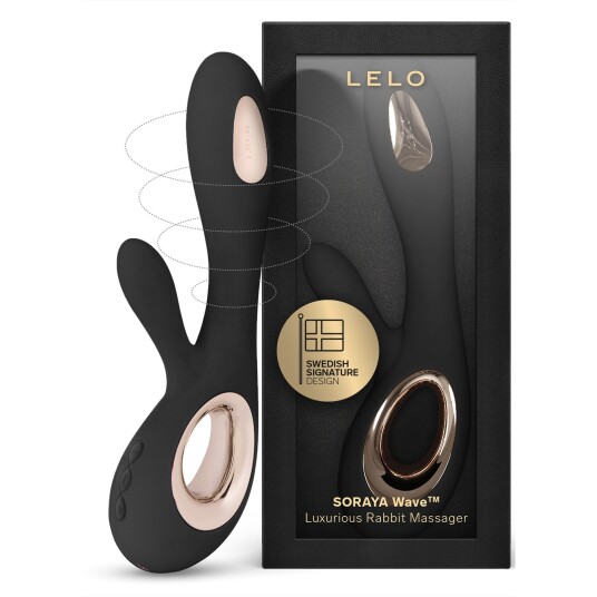 Lelo Soraya Wave Oppladbar Vibrator      - Svart