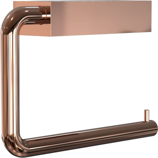 Frost Quadra toalettpapirholder 3, polert kobber