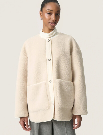 Soaked in Luxury Slthalassa Jacket - Cream - XS
