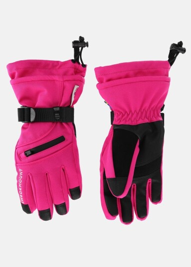 Cervinia Ski Glove Jr, Fresh Pink, S,  Skihansker