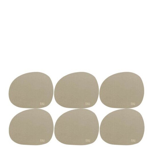 Aida - RAW Soft glassbrikke 6 stk mellow clay