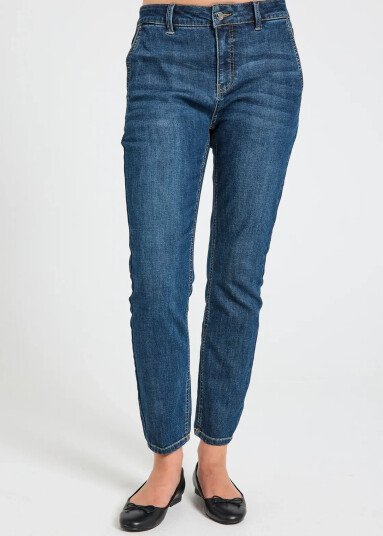 FREE/QUENT Fqjane-Pants - Blue - XL