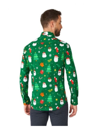 Juleskjorte Festivity Green Juleskjorte Festivity Green