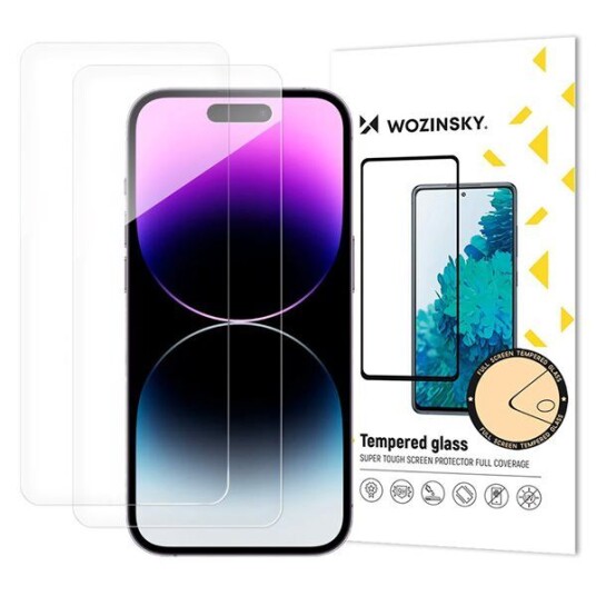 Wozinsky Set of 2 Tempered Glass for iPhone Air
