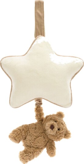 Jellycat Bartholomew Bear Musikleke Med Stjerne