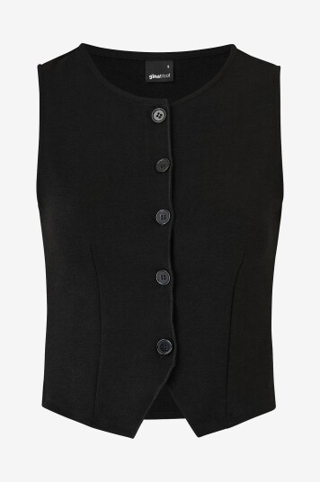 Gina Tricot Vest Vest Top Svart