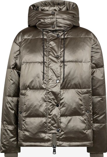 MOS MOSH Dun jakke Mmjilly Metallic Down Jacket Brun