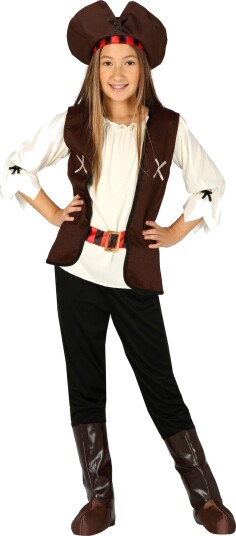 Fiestas Guirca De Sju Hav Piratjente Kostyme Small 77903