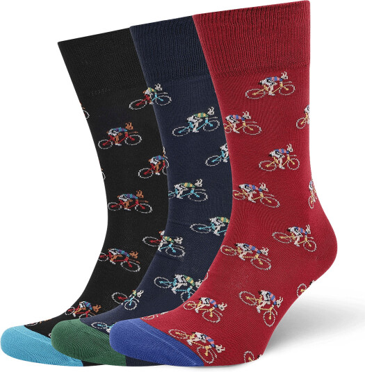 PS Paul Smith Men Sock 3 Pack Rabb   Multi/patterned   ONE SIZE
