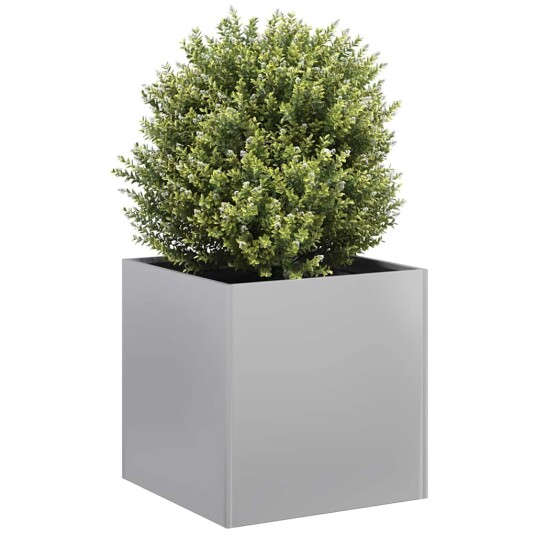 Plantekasse 40x40x40 cm galvanisert stål