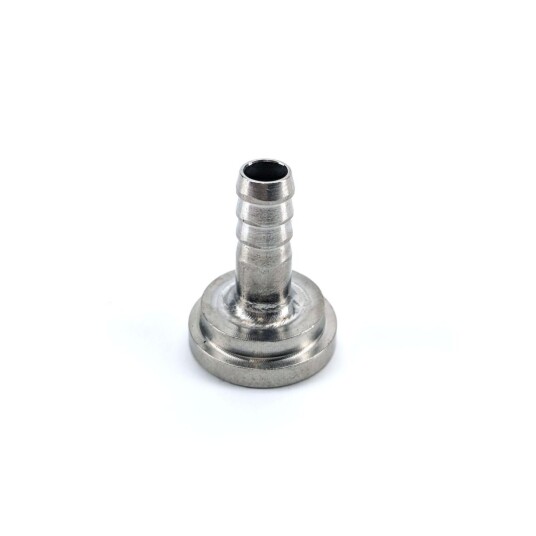6mm slangenippel for 5/8" mutter for fatkobling, shank og lignende