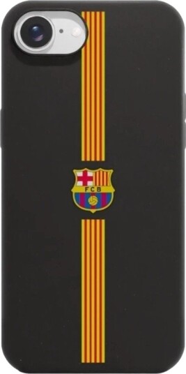Phonecases3D iPhone 17e/16e FC Barcelona Compostable Case Svart FCB44-IP16E