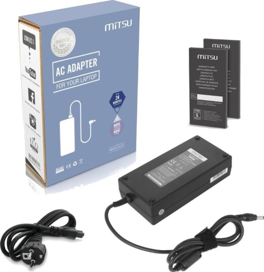 Mitsu Strømadapter til ASUS PC 180W 19V
