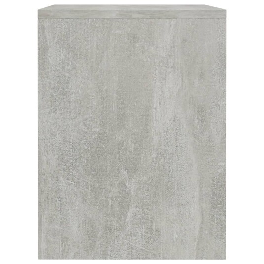 vidaXL Nattbord betonggrå 40x30x40 cm sponplate