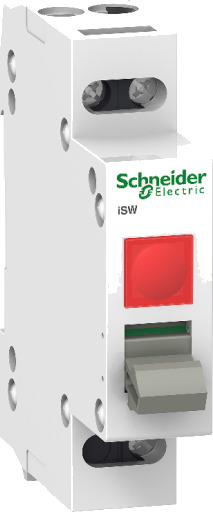 Schneider Electric Acti9 Lastbryter iSW 2P 20A med lampe