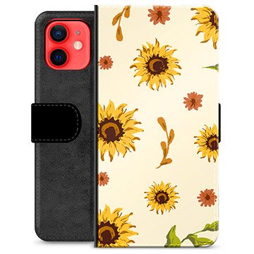 iPhone 12 mini Premium Lommebok-deksel Solsikke