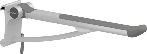 Pressalit Care Plus armstøtte 70 cm høyre grå Antrasitt Pressalit Care Plus armstøtte 70 cm høyre grå Antrasitt