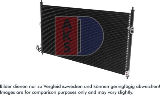 Kondensator, klimaanlegg AKS DASIS 072031N