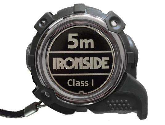 Ironside Målebånd Klasse 1 5mx25 mm